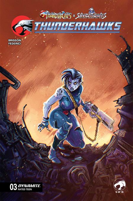 THUNDERCATS X SILVERHAWKS THUNDERHAWKS #3 CVR D ALESSANDRO RANALDI VAR