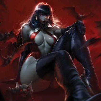 VAMPIRELLA ARMAGEDDON #11 CVR E FRANCESCO MATTINA METAL VIRGIN CVR VAR