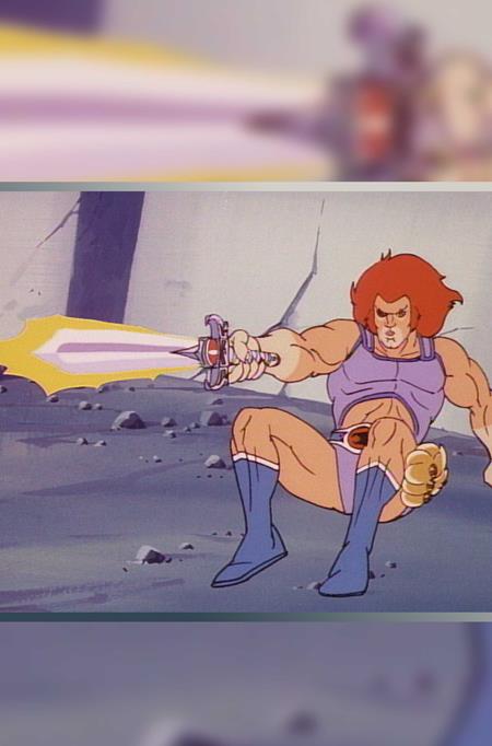 THUNDERCATS X SILVERHAWKS THUNDERHAWKS #3 CVR F INC 1:10 ANIMATION ART VIRGIN VAR