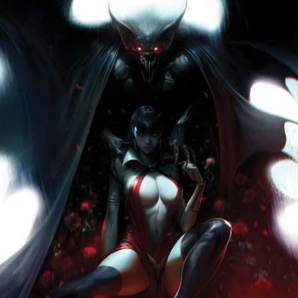 VAMPIRELLA ARMAGEDDON #12 CVR E FRANCESCO MATTINA METAL PREMIUM COVER VAR