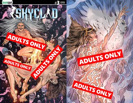SKYCLAD #3 CVR D MICHAL DUTKIEWICZ ADULTS ONLY HOLOFOIL FLIP VAR (MR)
