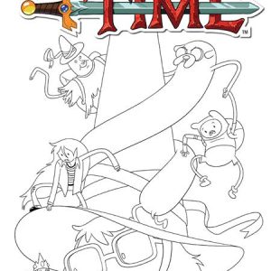 ADVENTURE TIME (2025) #13 CVR E INC 1:20 NICK WINN B&W VAR