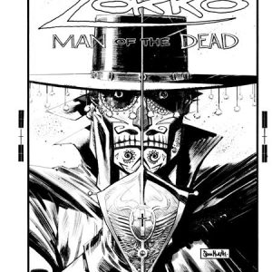 ZORRO HC VOL 01 MAN OF THE DEAD ARTIST EDITION B&W (Allocations May Occur)