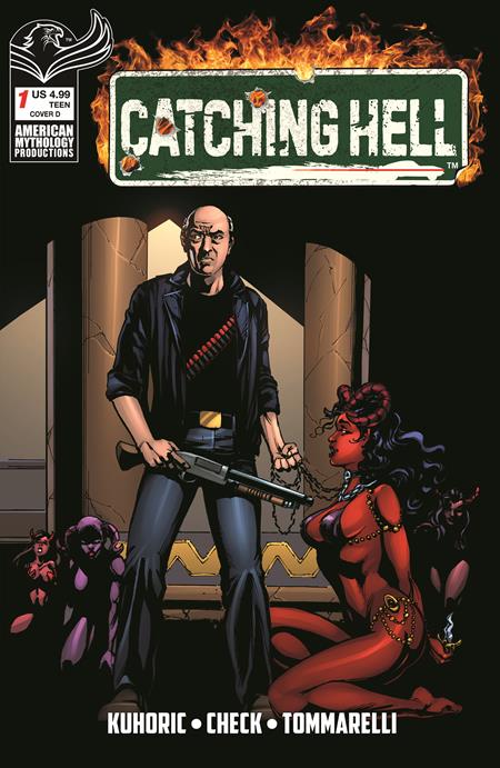 CATCHING HELL FEAT REGGIE BANNISTER #1 CVR D BUZ HASSON VAR Previously Solicted Thru Diamond
