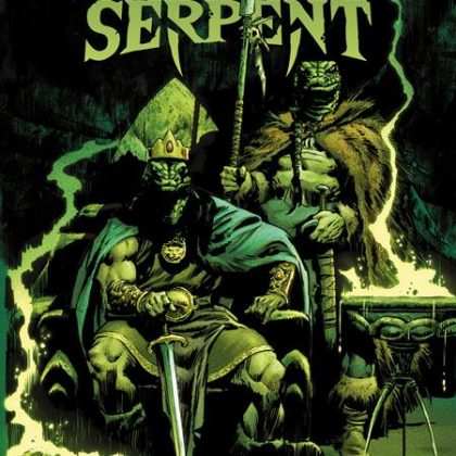 CONAN THE BARBARIAN SCOURGE OF THE SERPENT TP VOL 01 DIRECT MARKET EDITION ROBERTO DE LA TORRE GLOW IN THE DARK CVR (MR)