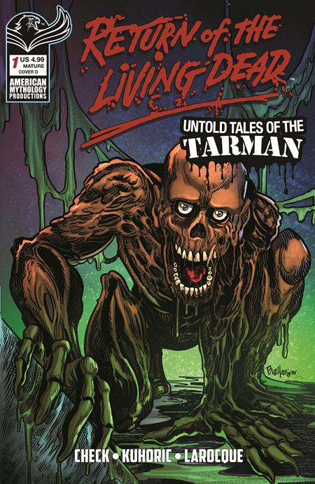 RETURN LIVING DEAD UNTOLD TALES OF TARMAN #1 CVR D BUZ HASSON VAR (MR) Previously Solicted Thru Diamond