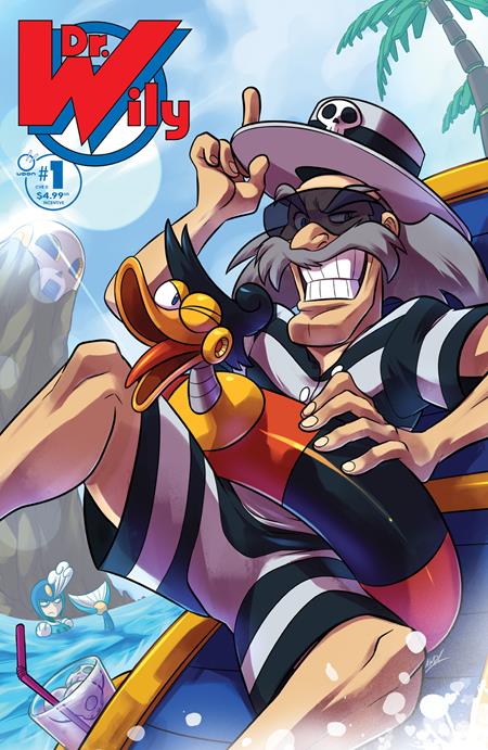 DR WILY #1 (ONE SHOT) CVR D INC 1:5 ANDREW DICKMAN VAR