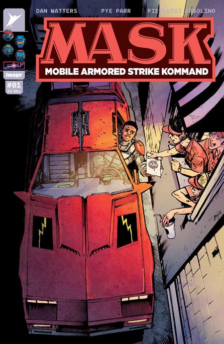 MASK #1 CVR K INC 1:500 DANIEL WARREN JOHNSON & MIKE SPICER VAR