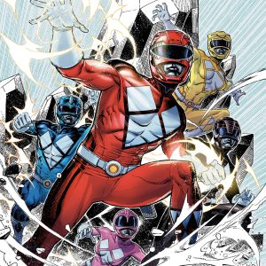 Mighty Morphin Power Rangers (2026) #1 E Foil Variant (Full Art, Foil, Cheung)