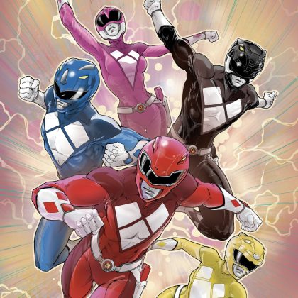 Mighty Morphin Power Rangers (2026) #1 F 1:10 INCV Foil Variant (Full Art, Foil, Griffith)