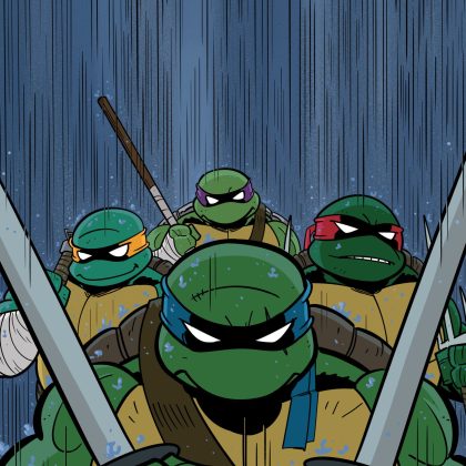 Teenage Mutant Ninja Turtles #18 Variant RI (25) (Edgar) INCV 1:25