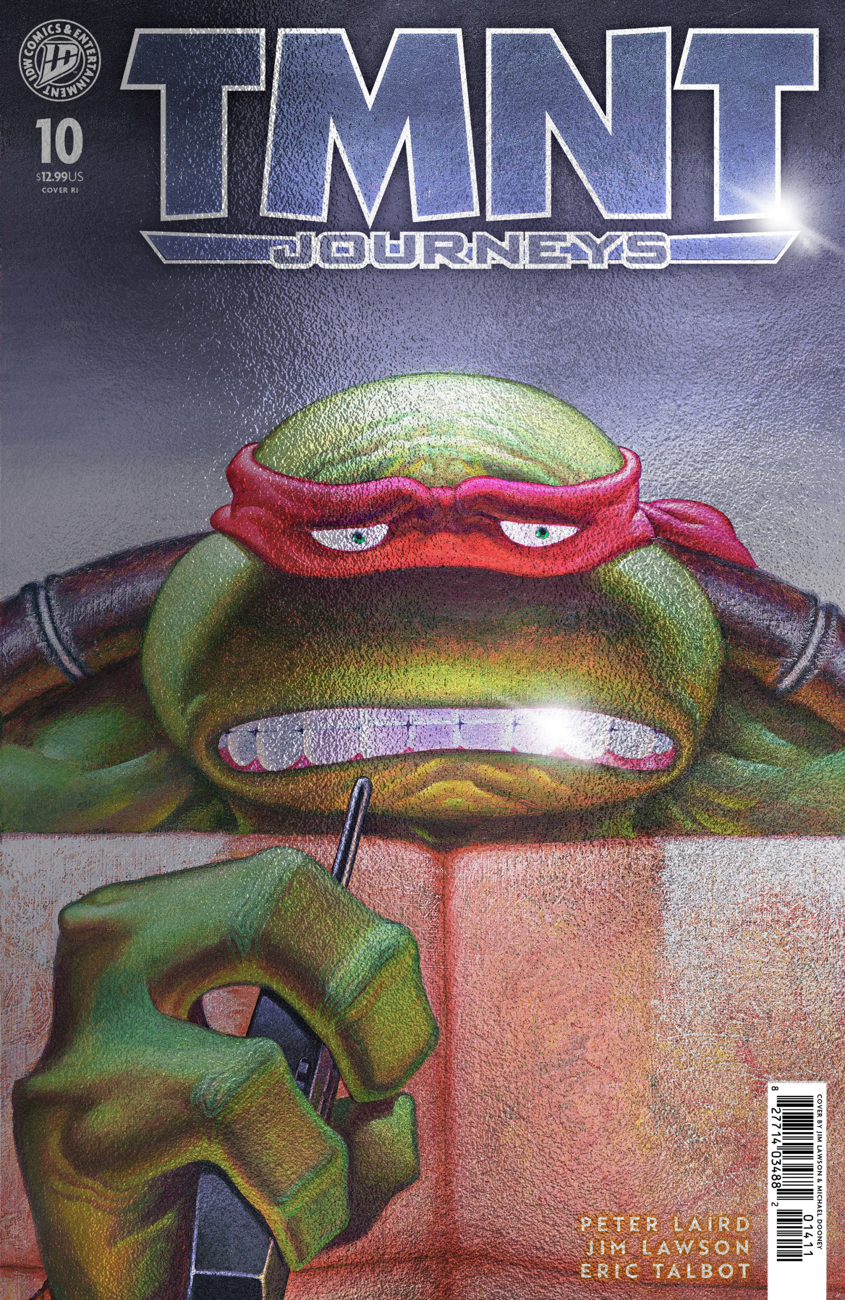 TMNT: Journeys #10 Variant RI (10) Foil (Dooney & Lawson) INCV 1:10