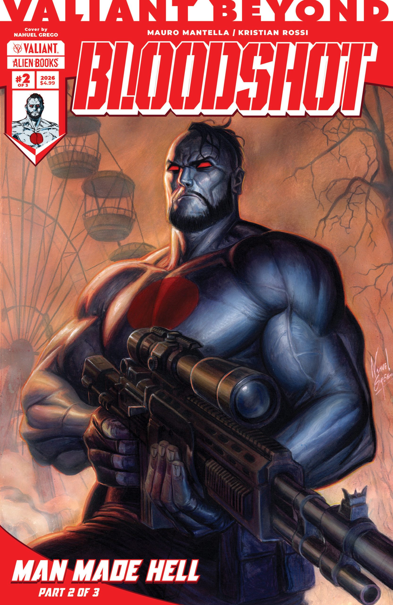 Valiant Beyond: Bloodshot #5--Man Made Hell #2 Cover A (Fajardo)
