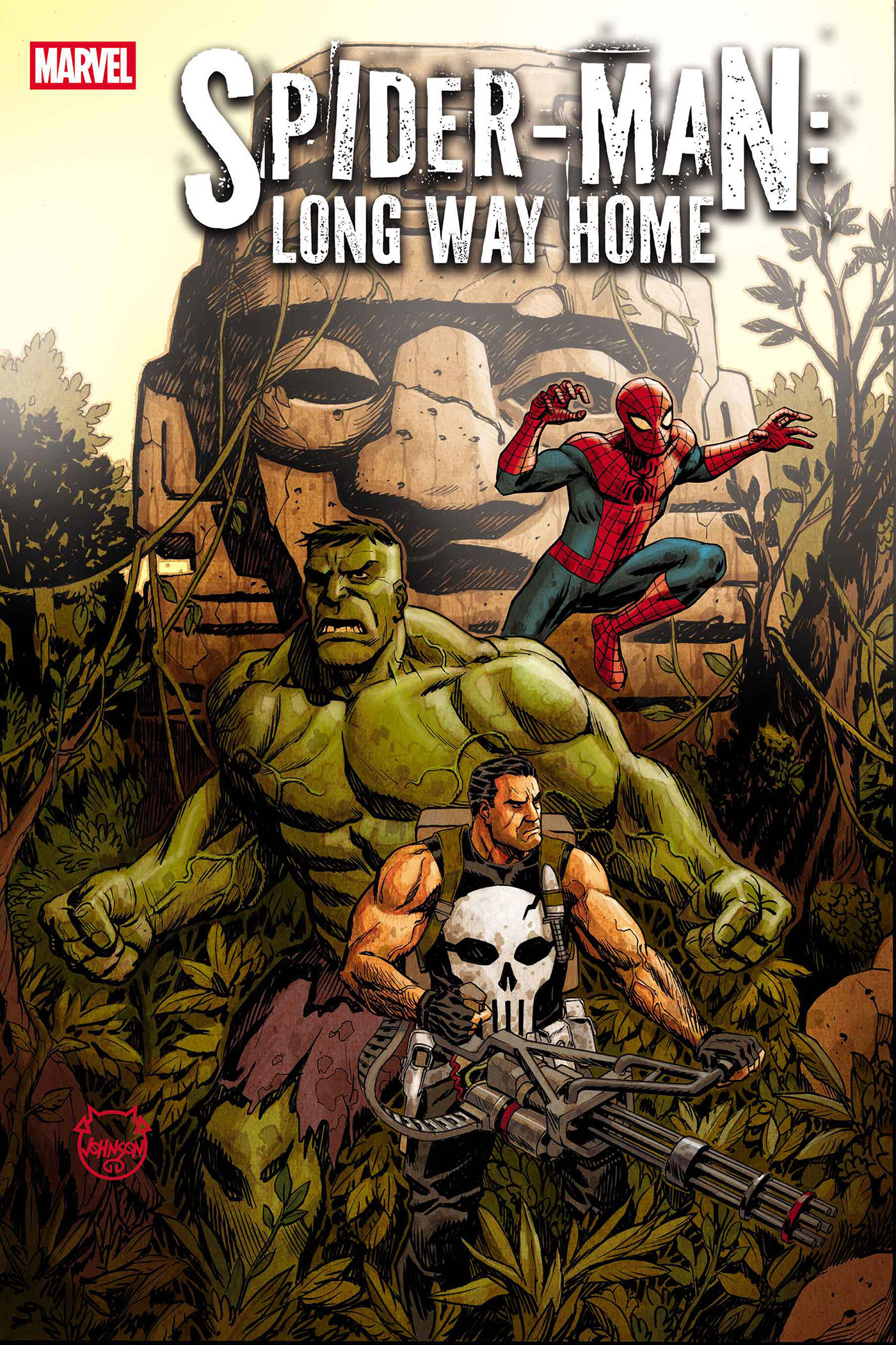 SPIDER-MAN: LONG WAY HOME #1 DAVE JOHNSON FOIL VARIANT