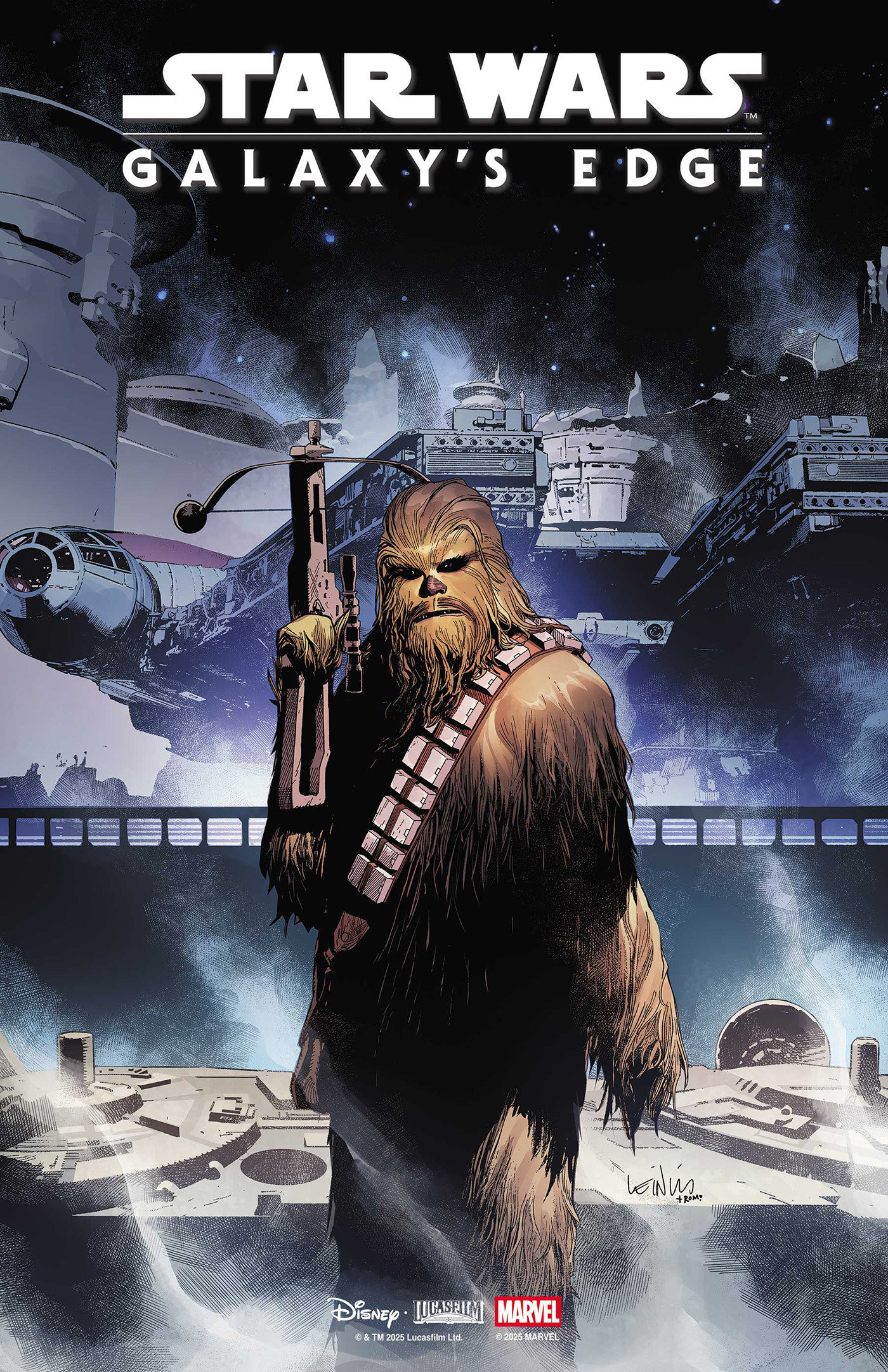 STAR WARS: GALAXY'S EDGE - ECHOES OF THE EMPIRE #2 LEINIL YU CHARACTER VARIANT