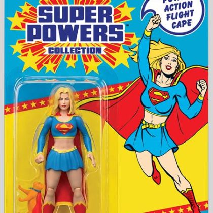 SUPERGIRL AND THE LEGION OF SUPER HEROES #23 FACSIMILE EDITION CVR B JASON GEYER & ALEX SAVIUK SUPERGIRL SUPER POWERS CARD STOCK VAR