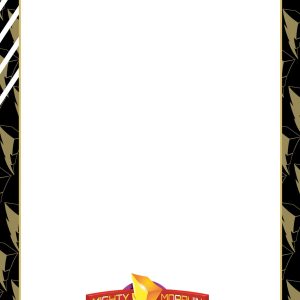 Mighty Morphin Power Rangers (2026) #1 D Trading Card Blank Sketch Variant