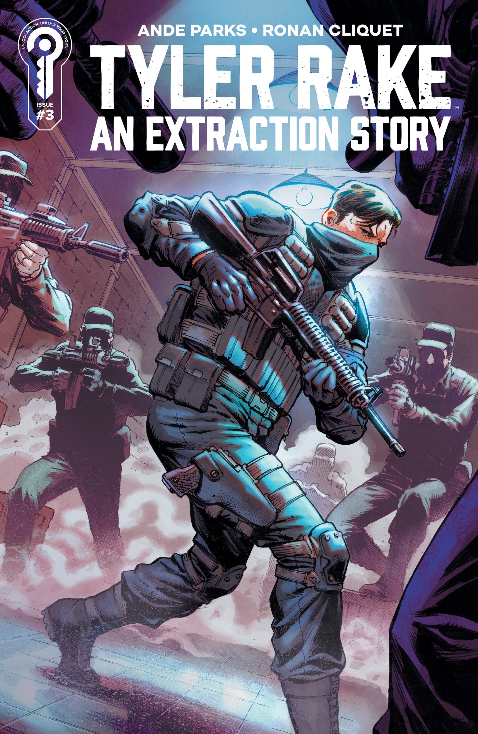 Tyler Rake: An Extraction Story #3 Cover B Marco Santucci