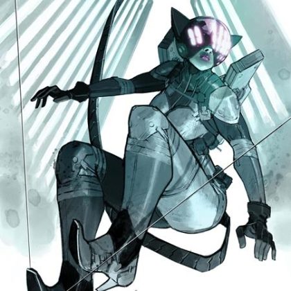 ABSOLUTE CATWOMAN #2 (OF 6) CVR E INC 1:25 ERIC CANETE CARD STOCK VAR