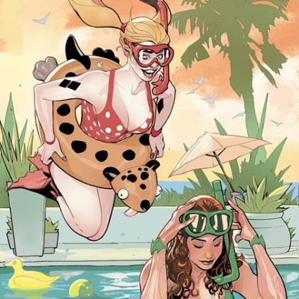 HARLEY QUINN #64 CVR C TERRY DODSON & RACHEL DODSON CARD STOCK VAR