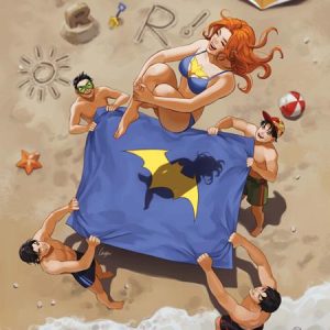 DCS HAWK-GIRL SUMMER #1 (ONE SHOT) CVR B LESLEY LEIRIX LI CARD STOCK VAR