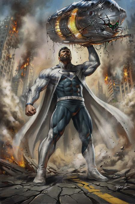SUPERMAN FATHER OF TOMORROW #3 (OF 6) CVR C LUCIO PARRILLO CARD STOCK VAR