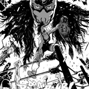 DO A POWERBOMB BLACK AND WHITE #1 (OF 3) CVR B DANIEL WARREN JOHNSON VAR