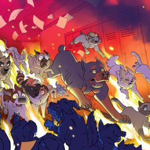 FERAL #25 CVR F TRISH FORSTNER & TONE RODRIGUEZ FOIL WRAPAROUND VAR