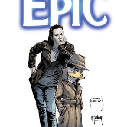 SOMETHING EPIC #13 CVR A SZYMON KUDRANSKI & TODD MCFARLANE