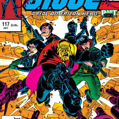 GI JOE A REAL AMERICAN HERO #117 HAMA FILES EDITION CVR A MICHAEL GOLDEN