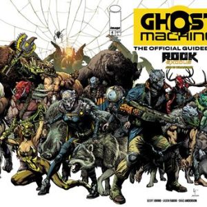 GHOST MACHINE THE OFFICIAL GUIDEBOOK #4 (OF 5) CVR A GARY FRANK & BRAD ANDERSON WRAPAROUND