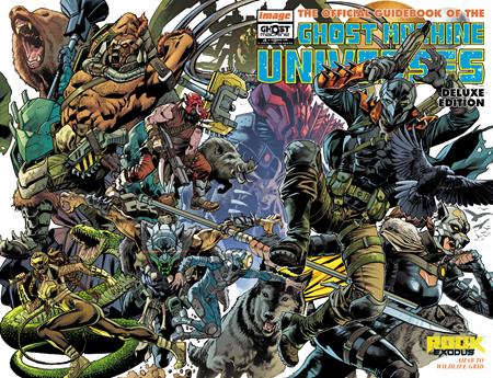 GHOST MACHINE THE OFFICIAL GUIDEBOOK #4 (OF 5) CVR B BRYAN HITCH & BRAD ANDERSON WRAPAROUND VAR