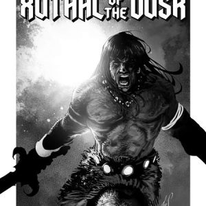 CIMMERIAN XUTHAL OF THE DUSK #1 (OF 3) CVR E 1:25 CHRIS REGNAULT B&W VAR (MR)