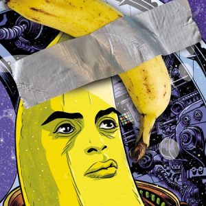 BANANA NUMBER ONE #1 (ONE SHOT) CVR I INC 1:1000 MICHAEL ALLRED FINE ART VAR
