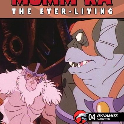 MUMM-RA THE EVER LIVING #4 CVR E ANIMATION ART VAR