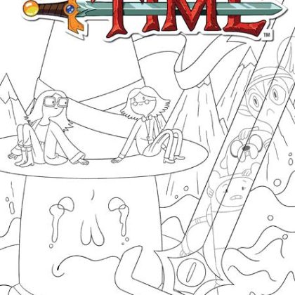 ADVENTURE TIME (2025) #15 CVR E INC 1:20 NICK WINN B&W VAR