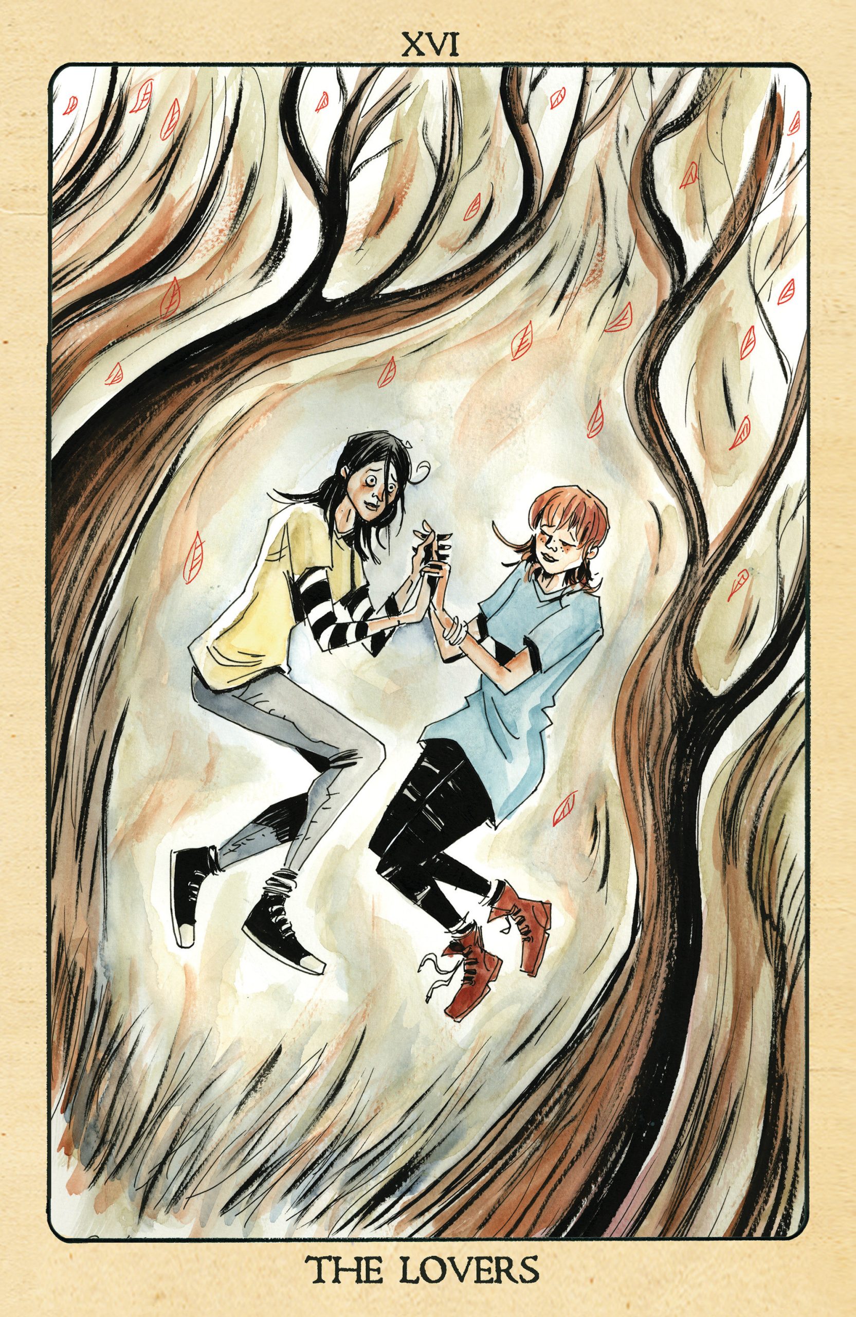 Minor Arcana #16 D 1:10 INCV Tarot (Full Art, Lemire)