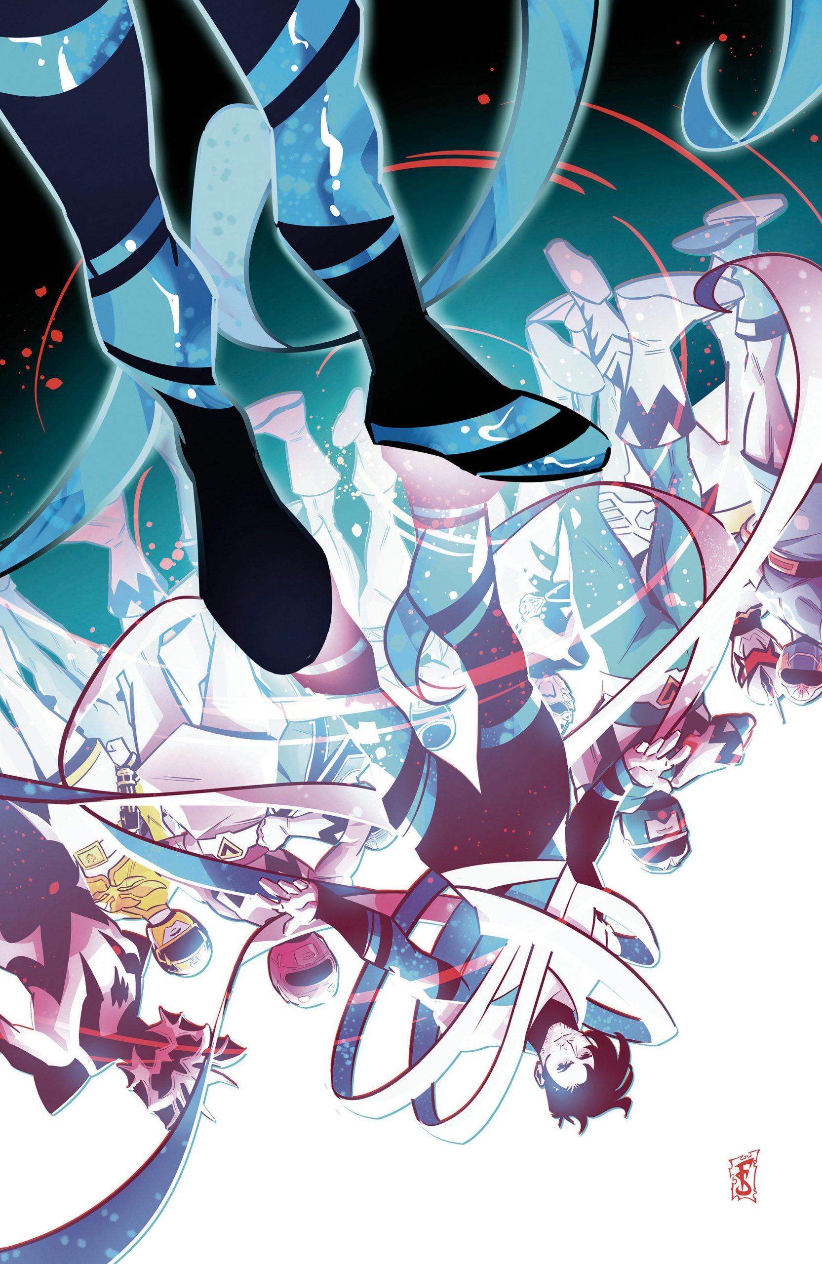 Power Rangers Unlimited #1 G 1:20 INCV (Full Art, Sabbatini)