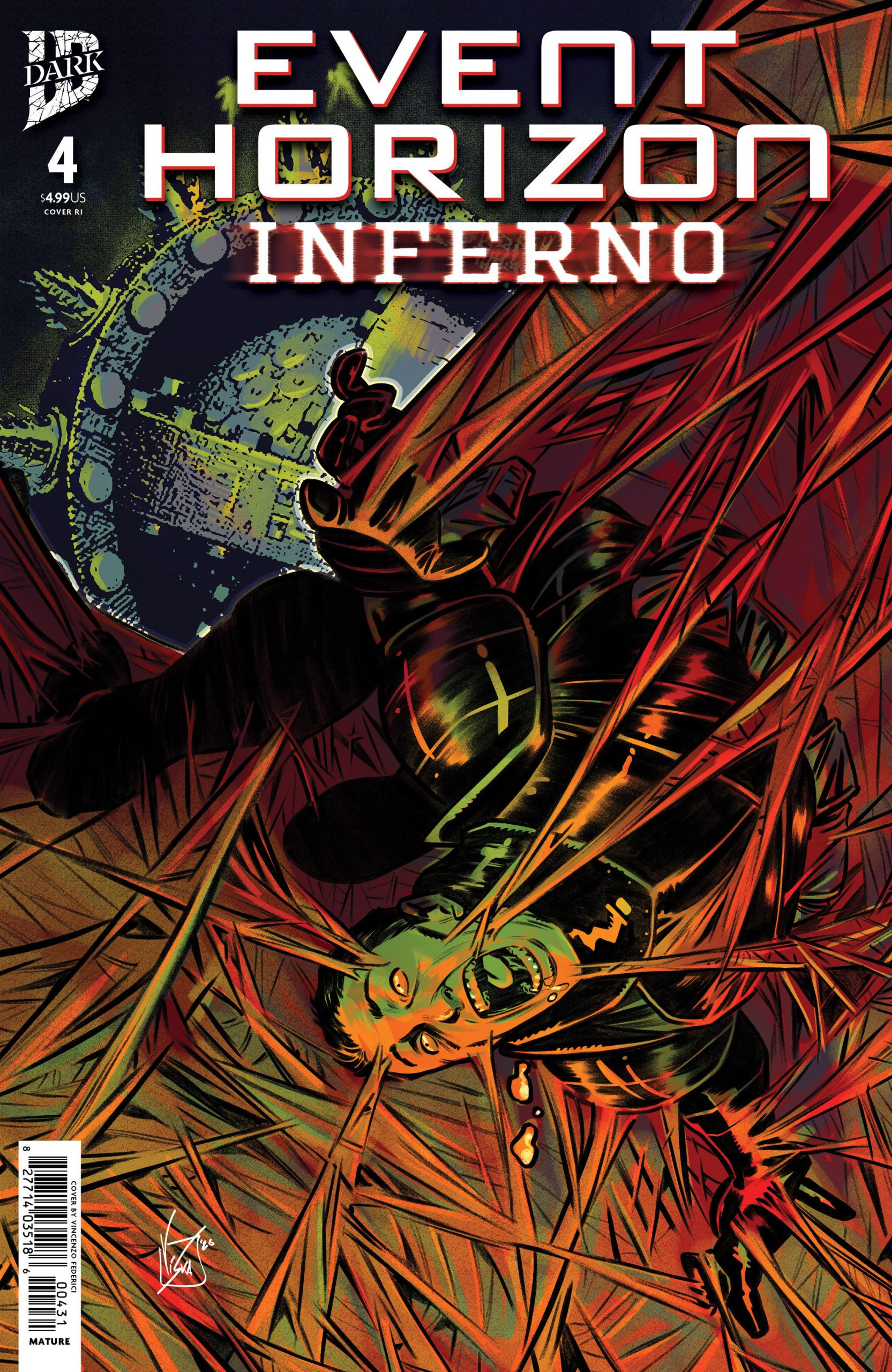 Event Horizon: Inferno #4 Variant RI (10) (Federici) INCV 1:10