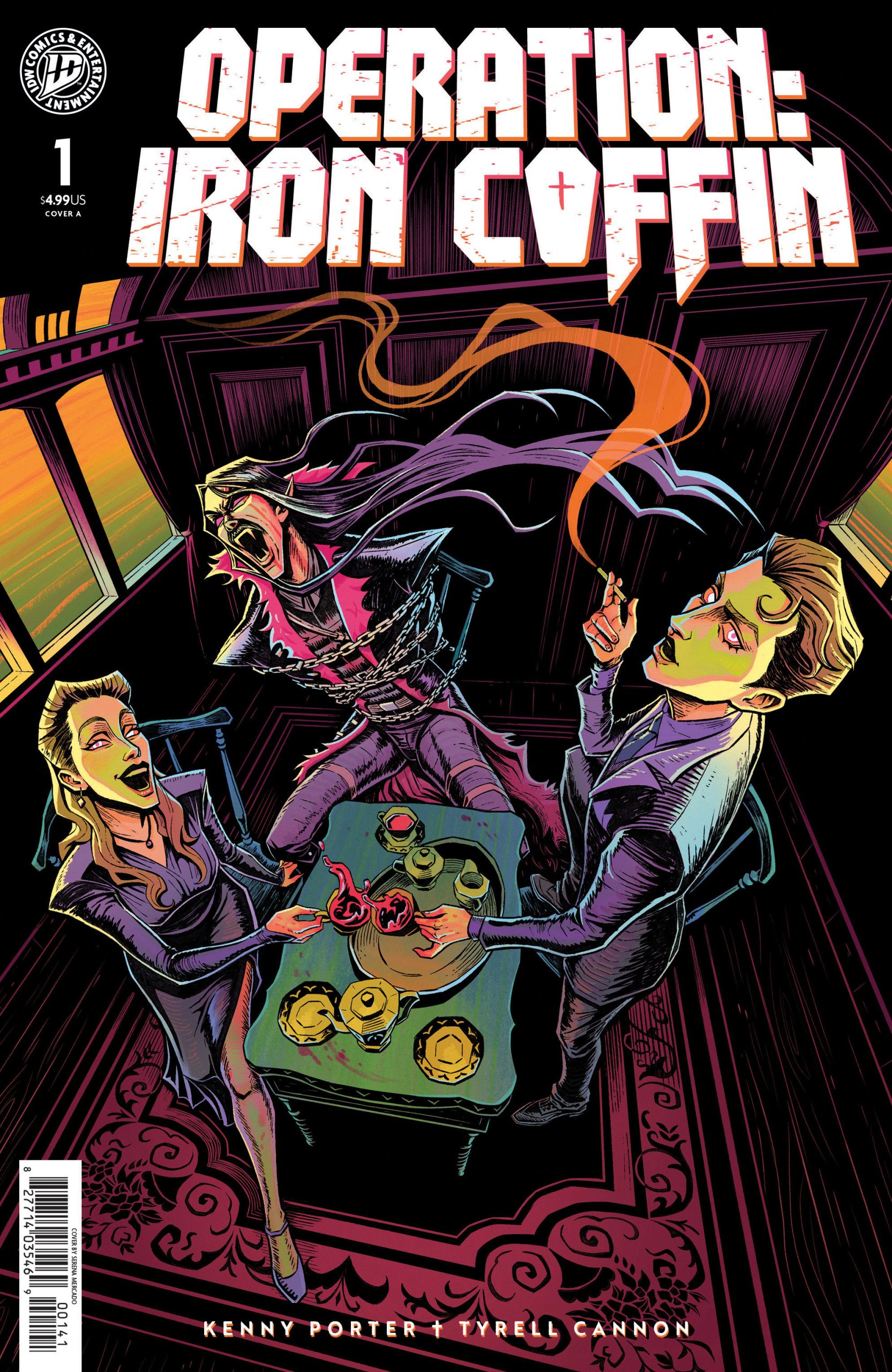 Operation: Iron Coffin #1 Variant RI (25) (Mercado) INCV 1:25