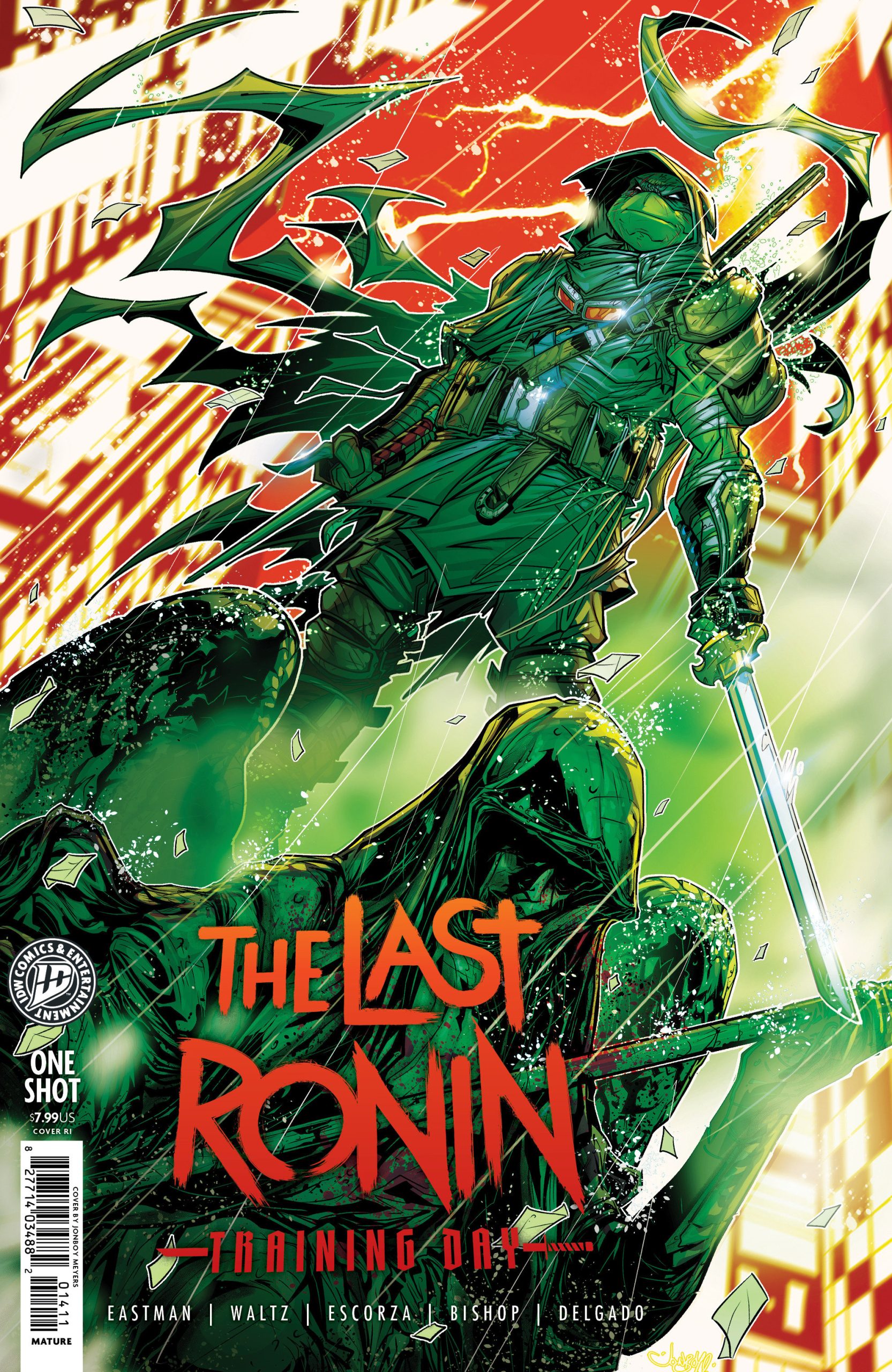 Teenage Mutant Ninja Turtles: The Last Ronin--Training Day Variant RI (25) (Meyers) INCV 1:25