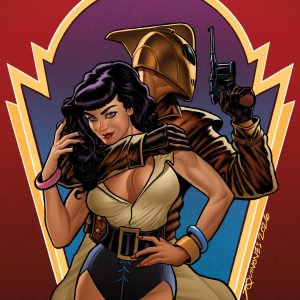 The Rocketeer: Infiltrator! #1 Variant RI (25) (Quinones Full Art) INCV 1:25