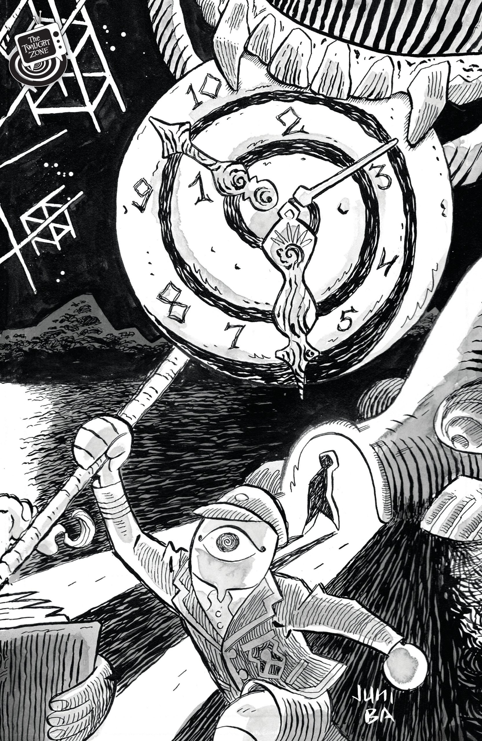 The Twilight Zone #9 Variant B (Ba Connecting Cover)