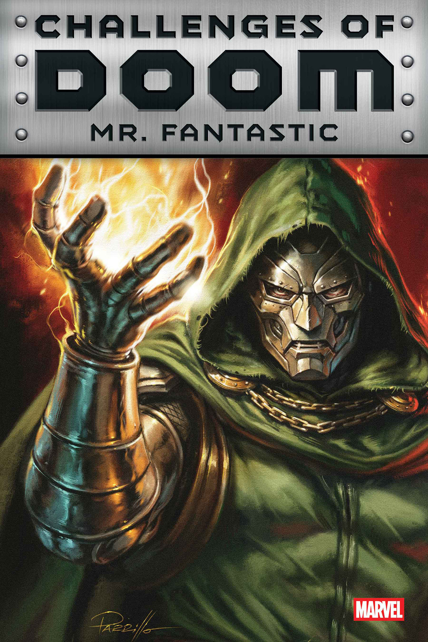 CHALLENGES OF DOOM: MR. FANTASTIC #1 LUCIO PARRILLO VARIANT INCV 1:25