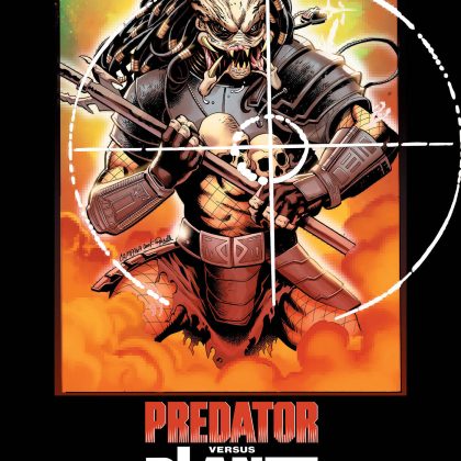 PREDATOR VS. THE PLANET OF THE APES #1 CHRIS CAMPANA MOVIE POSTER HOMAGE VARIANT