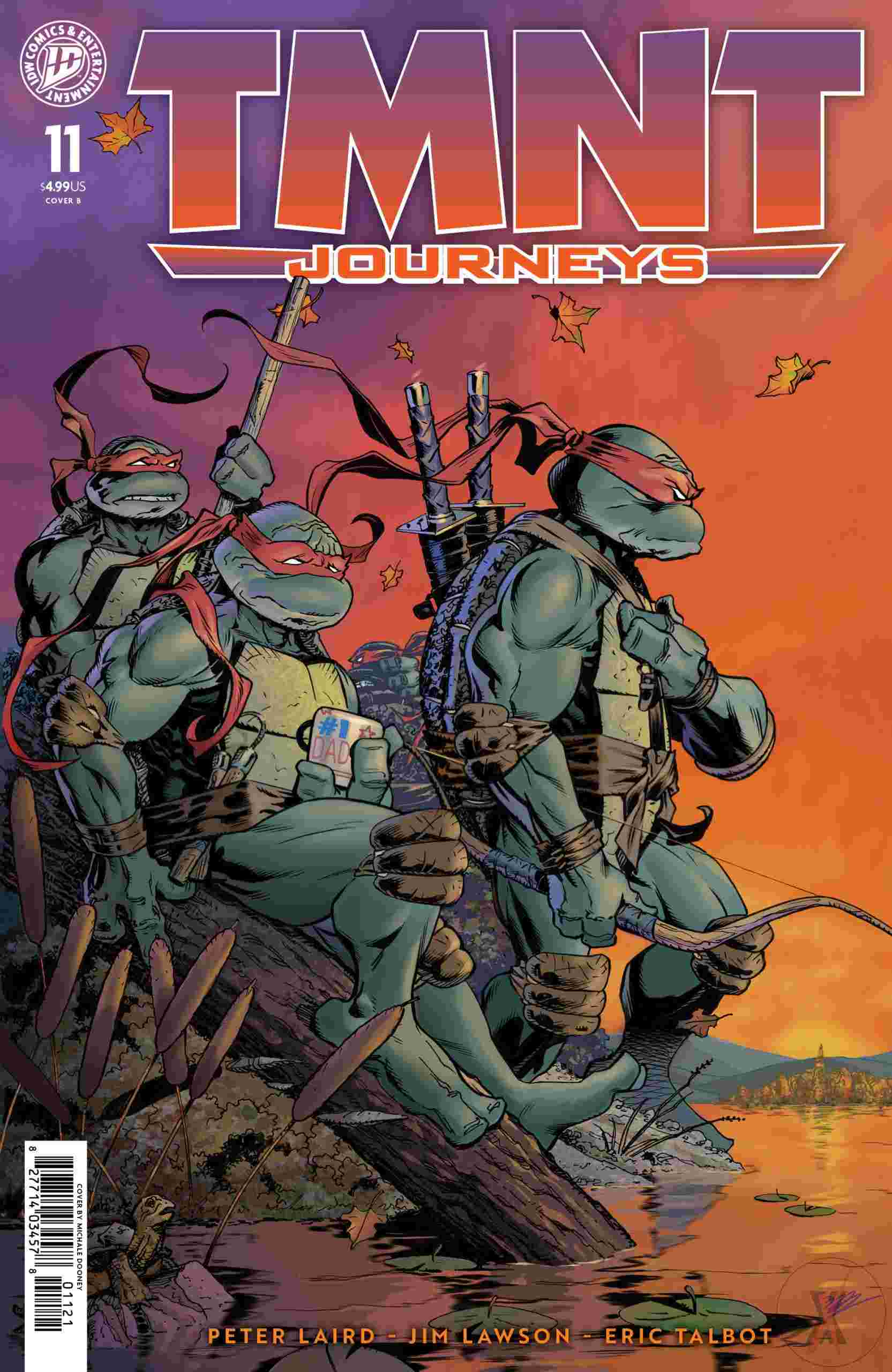 TMNT: Journeys #11 Variant B (Dooney)