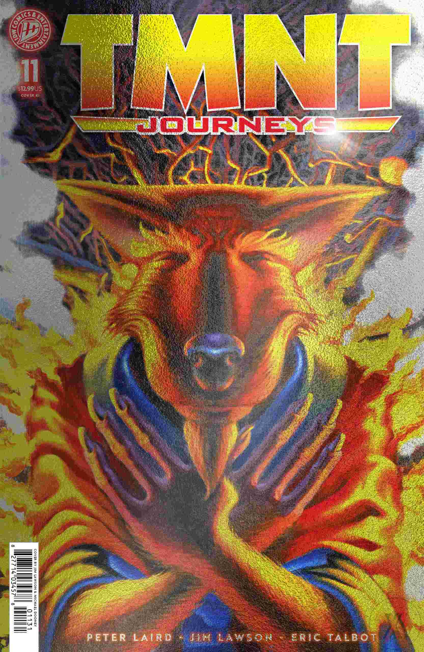 TMNT: Journeys #11 Variant RI (10) Foil???�(Dooney & Lawson) INCV 1:10